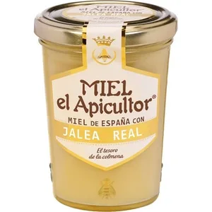Miel 100% Española con Jalea Real  Miel el Apicultor 250 G