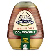 Miel de Flores Antigoteo Granja San Fancisco Bote 350 G