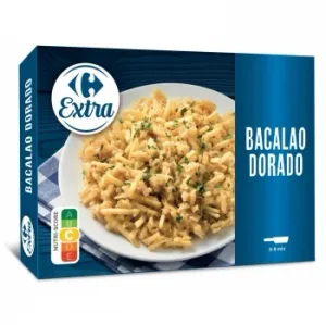 Migas de Bacalao Dorado Carrefour Extra 240 G.