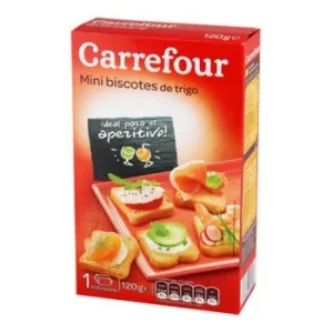 Mini Biscotes Carrefour 120 G.