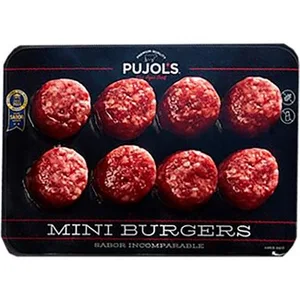 Mini Burger 8 Unidades sin Gluten y sin Lactosa  Pujol's 240 G