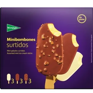 Minibombón Helado Surtido sin Gluten 9 Unidades el Corte Ingles