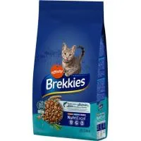 Mix de Salmón-atún-verdura para Gato Brekkies, Saco 1,5 Kg