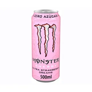 Monster Energy Bebida Energética Ultra Strawberry Dreams Lata 500 Ml