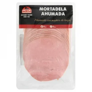 Mortadela Ahumada en Lonchas MRM sin Gluten 225 G