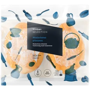 Mostachones Artesanos sin Lactosa 8 Unidades  el Corte Ingles Selection 280 G