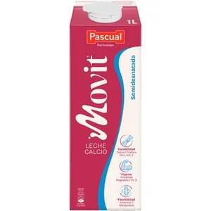Movit Leche Semidesnatada con Calcio Pascual