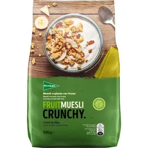 Muesli Crujiente con Frutas el Corte Ingles 500 G