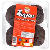 Muffins con Chips de Cacao Codan