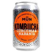 Mun Kombucha Cúrcuma y Naranja