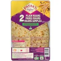Naans Plain 2 Unidades  Patak's 220 G