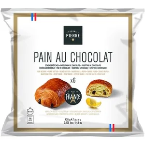 Napolitanas de Chocolate Hecha con Mantequilla Pura 6 Unidades  Fournil Pierre 420 G