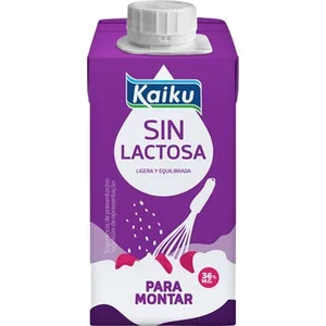 Nata Líquida para Montar sin Lactosa Kaiku
