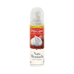 Pascual Nata Montada Azucarada en Spray , con Dosificador Especial para Reposteria Pascual 250 G.