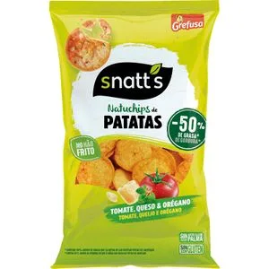 Natuchips Tomate Queso y Orégano 85 Gr