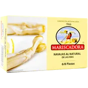 Navajas al Natural Mariscadora 6-8 Piezas