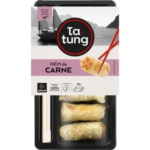 Nem de Carne 5 Unidades  Ta-tung 160 G