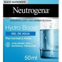 Neutrógena Hydro Boost Limpiador Facial Hidratante (gel de Agua) sin Perfume Apto para Pieles Sensibles 2 X 200 Ml.