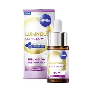 Nivea Luminous 630 Skin Glow Sérum Instatáneo Hidratante y Reductor de Manchas 15 Ml.