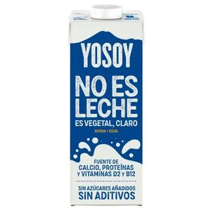 Bebida No Es Leche Avena y Soja Brik 1 L