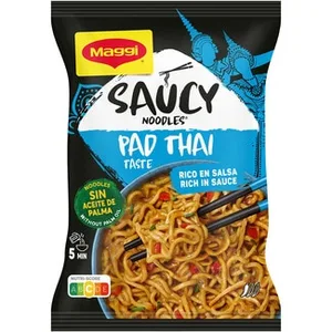 Noodles Saucy Pad Thai Taste Rico en Salsa  Maggi 128 G