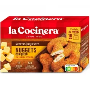 Nuggets con Queso Recetas Crujientes la Cocinera 350 G.