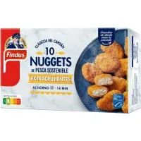 Nuggets Extracrujientes de Pesca Sostenible Findus, Caja 245 G