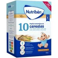 Nutribén Papilla Instantánea en Polvo de 8 Cereales, a Partir de 6 Meses Nutribén 1000 G.