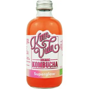 Kombucha Superglow Bebida Orgánica 250 Ml