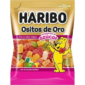 Ositos de Oro Caramelos de Goma Recubiertos de Azúcar  Haribo 150 G
