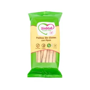Sinblat Palitos con Pipas sin Gluten Sinblat, 80 G. 65 G