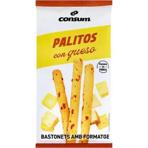 Palitos con Queso 56 Gr