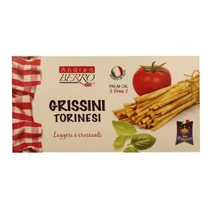 Andrea Berro Palitos de Pan Horneados con Aceite de Girasol 250 G.