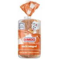 Pan 100% Integral con Corteza Bimbo, Paquete 450 G