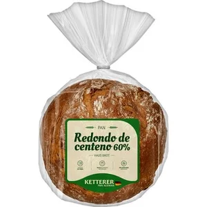 Pan Alemán Redondo Centeno 60% Ketterer 500 G