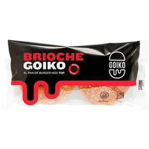 Pan Burger Brioche 2 Unidades  Goiko 150 G