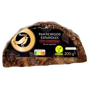Alcampo Gourmet Pan de Higo con Almendras 200 G.