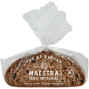 Pan de Hogaza de Masa Madre 100% Integral  Maestra 450 G