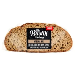 THE Rustik Bakery Pan de Hogaza Integral 450 G. 400 G