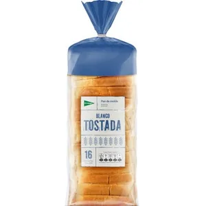 Pan de Molde Blanco Especial Tostadas 16 Rebanadas  el Corte Ingles 820 G