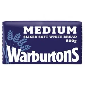Pan de Molde Blanco Rebanada Gruesa Warburtons 800 G.