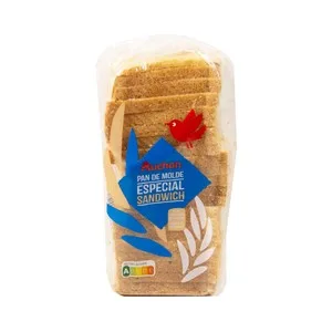 Producto Alcampo Pan de Molde con Corteza Especial Sándwich 800 G.