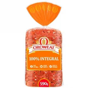 Pan de Molde Integral con Semillas de Sésamo y Lino Oroweat 590 G.
