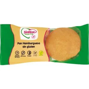 Pan Hamburguesa sin Gluten, 2 Unidades 2 X 80 Gr