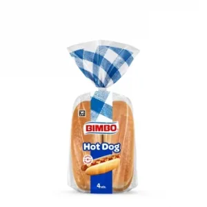 Pan Hot Dog 4 Unidades 220 Gr