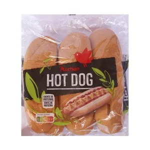 Producto Alcampo Pan para Perritos Calientes (hot Dogs) 6 Uds. 330 G.