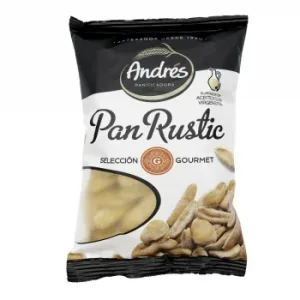 Pan Rustico con Aceite de Oliva Andrés 140 G.