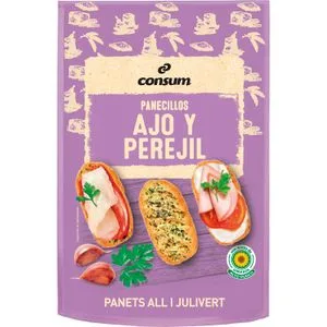 Pan Tostado Sabor Ajo y Perejil 160 Gr