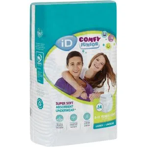 Pañal Junior Braguita Noche 8-15 Años 24-47k 14 u