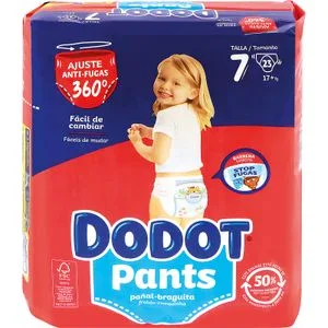 Pañal Pant T 7 +17 Kg 23 u